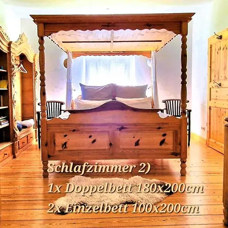 Apartmán Scheunenloft Usedom-4, Grosszuegige Familienoase, Hunde-freundlich Mit Riesigem Garten