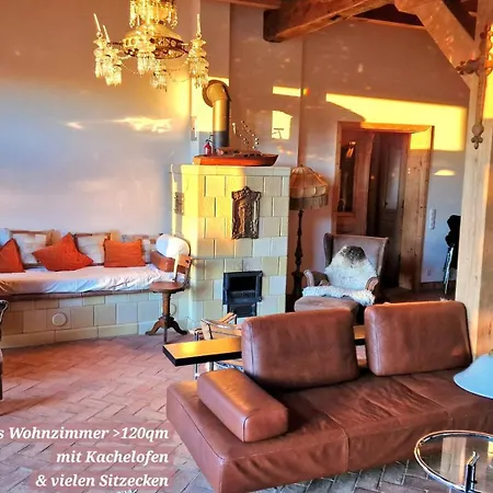 Apartmán Scheunenloft Usedom-4, Grosszuegige Familienoase, Hunde-freundlich Mit Riesigem Garten Mellenthin