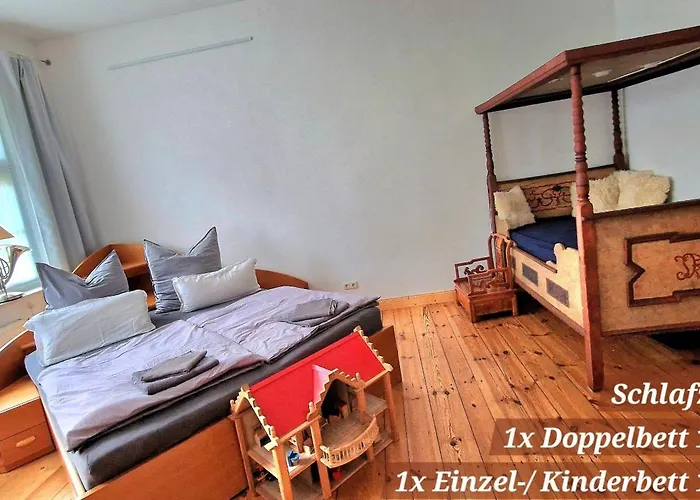 Scheunenloft Usedom-4, Grosszuegige Familienoase, Hunde-freundlich Mit Riesigem Garten Apartamento Mellenthin